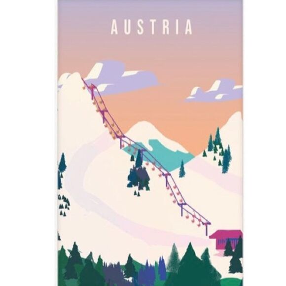 Colorful Austria 🇦🇹 Print - Picture 2 of 3